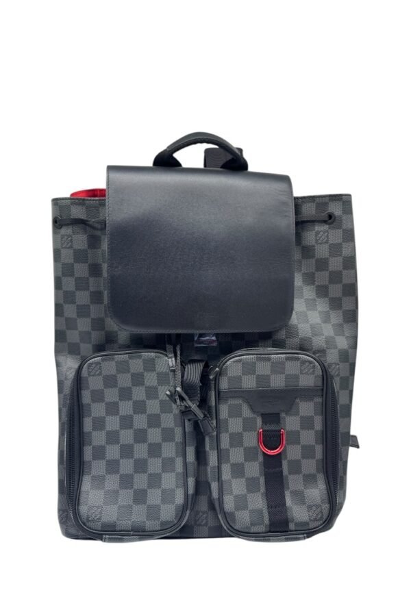 LOUIS VUITTON  - UTILITY DAMIER BACKPACK - Image 2